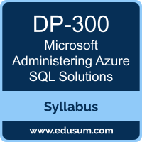 Administering Azure SQL Solutions PDF, DP-300 Dumps, DP-300 PDF, Administering Azure SQL Solutions VCE, DP-300 Questions PDF, Microsoft DP-300 VCE, Microsoft Administering Azure SQL Solutions Dumps, Microsoft Administering Azure SQL Solutions PDF