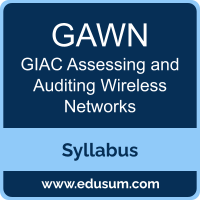 GAWN PDF, GAWN Dumps, GAWN VCE, GIAC Assessing and Auditing Wireless Networks Questions PDF, GIAC Assessing and Auditing Wireless Networks VCE, GIAC GAWN Dumps, GIAC GAWN PDF