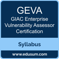 GEVA PDF, GEVA Dumps, GEVA VCE, GIAC Enterprise Vulnerability Assessor Certification Questions PDF, GIAC Enterprise Vulnerability Assessor Certification VCE, GIAC GEVA Dumps, GIAC GEVA PDF
