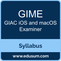 GIME PDF, GIME Dumps, GIME VCE, GIAC iOS and macOS Examiner Questions PDF, GIAC iOS and macOS Examiner VCE, GIAC GIME Dumps, GIAC GIME PDF
