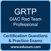 GRTP Dumps, GRTP PDF, GRTP Braindumps, GIAC GRTP Questions PDF, GIAC GRTP VCE, GIAC GRTP Dumps