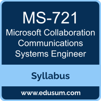 Collaboration Communications Systems Engineer PDF, MS-721 Dumps, MS-721 PDF, Collaboration Communications Systems Engineer VCE, MS-721 Questions PDF, Microsoft MS-721 VCE, Microsoft Collaboration Communications Systems Engineer Dumps, Microsoft Collaboration Communications Systems Engineer PDF