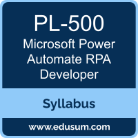 Power Automate RPA Developer PDF, PL-500 Dumps, PL-500 PDF, Power Automate RPA Developer VCE, PL-500 Questions PDF, Microsoft PL-500 VCE, Microsoft MCA Power Automate RPA Developer Dumps, Microsoft MCA Power Automate RPA Developer PDF