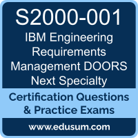 Engineering Requirements Management DOORS Next Specialty Dumps, Engineering Requirements Management DOORS Next Specialty PDF, S2000-001 PDF, Engineering Requirements Management DOORS Next Specialty Braindumps, S2000-001 Questions PDF, IBM S2000-001 VCE, IBM Engineering Requirements Management DOORS Next Specialty Dumps
