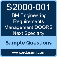 Engineering Requirements Management DOORS Next Specialty Dumps, S2000-001 Dumps, S2000-001 PDF, Engineering Requirements Management DOORS Next Specialty VCE, IBM S2000-001 VCE, IBM Engineering Requirements Management DOORS Next Specialty PDF