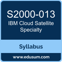 Cloud Satellite Specialty PDF, S2000-013 Dumps, S2000-013 PDF, Cloud Satellite Specialty VCE, S2000-013 Questions PDF, IBM S2000-013 VCE, IBM Cloud Satellite Specialty Dumps, IBM Cloud Satellite Specialty PDF