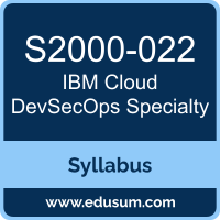 Cloud DevSecOps Specialty PDF, S2000-022 Dumps, S2000-022 PDF, Cloud DevSecOps Specialty VCE, S2000-022 Questions PDF, IBM S2000-022 VCE, IBM Cloud DevSecOps Specialty Dumps, IBM Cloud DevSecOps Specialty PDF