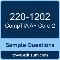 A+ Core 2 Dumps, 220-1202 Dumps, 220-1202 PDF, A+ Core 2 VCE, CompTIA 220-1202 VCE, CompTIA A Plus (Core 2) PDF