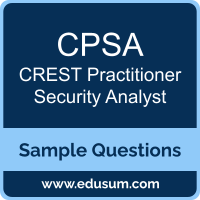 Practitioner Security Analyst Dumps, CPSA Dumps, CPSA PDF, Practitioner Security Analyst VCE, CREST CPSA VCE, CREST Practitioner Security Analyst PDF