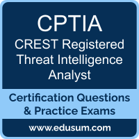 Practitioner Threat Intelligence Analyst Dumps, Practitioner Threat Intelligence Analyst PDF, CPTIA PDF, Practitioner Threat Intelligence Analyst Braindumps, CPTIA Questions PDF, CREST CPTIA VCE, CREST Practitioner Threat Intelligence Analyst Dumps