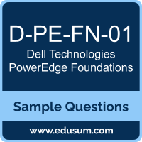 PowerEdge Foundations Dumps, D-PE-FN-01 Dumps, D-PE-FN-01 PDF, PowerEdge Foundations VCE, Dell Technologies D-PE-FN-01 VCE, Dell Technologies PowerEdge Foundations PDF