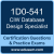 1D0-541: CIW Database Design Specialist