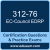 312-76: EC-Council Disaster Recovery Professional (EDRP v3)
