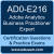 AD0-E216: Adobe Analytics Business Practitioner Expert