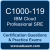 C1000-119: IBM Cloud Professional SRE v2