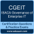 CGEIT: ISACA Governance of Enterprise IT