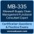 MB-335: Microsoft Dynamics 365 Supply Chain Management Functional Consultant Exp