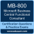 MB-800: Microsoft Dynamics 365 Business Central Functional Consultant