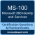 MS-100: Microsoft 365 Identity and Services (MCE Microsoft 365 Enterprise Admini
