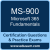 MS-900: Microsoft 365 Fundamentals