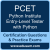 PCET: Python Institute Certified Entry-Level Tester with Python (PCET-30-0x)