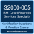S2000-005: IBM Cloud for Financial Services v1 Specialty