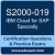 S2000-019: IBM Cloud for SAP v1 Specialty