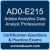 AD0-E215: Adobe Analytics Data Analyst Professional