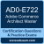 AD0-E722: Adobe Commerce Architect Master AD0-E722: Adobe Commerce Architect Master