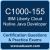 C1000-155: IBM Liberty 2023 Cloud Native Java Developer C1000-155: IBM Liberty 2023 Cloud Native Java Developer