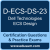 D-ECS-DS-23: Dell Technologies ECS Design 2023 D-ECS-DS-23: Dell Technologies ECS Design 2023