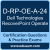 D-RP-OE-A-24: Dell Technologies RecoverPoint Operate D-RP-OE-A-24: Dell Technologies RecoverPoint Operate