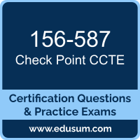 156-587: Check Point Troubleshooting Expert (CCTE R81.20)