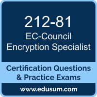 212-81: EC-Council Encryption Specialist (ECES)