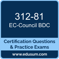312-81: EC-Council Blockchain Developer Certification (BDC) 312-81: EC-Council Blockchain Developer Certification (BDC)