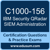 C1000-156: IBM Security QRadar SIEM V7.5 Administration