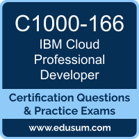 C1000-166: IBM Cloud Professional Developer v6