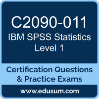 C2090-011: IBM SPSS Statistics Level 1 v2