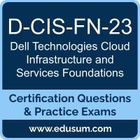 D-CIS-FN-23: Dell Technologies Cloud Infrastructure and Services Foundations 202