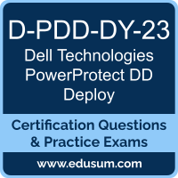 D-PDD-DY-23: Dell Technologies PowerProtect DD Deploy 2023