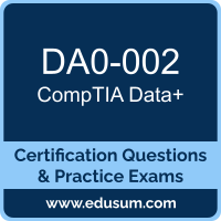 DA0-002: CompTIA Data+ (Data Plus)