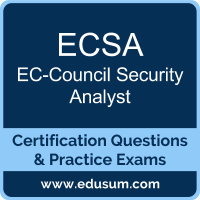 ECSA: EC-Council Security Analyst ECSA: EC-Council Security Analyst