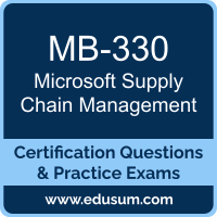 MB-330: Microsoft Dynamics 365 Supply Chain Management Functional Consultant