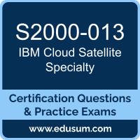 S2000-013: IBM Cloud Satellite v1 Specialty