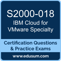 S2000-018: IBM Cloud for VMware v1 Specialty