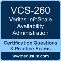 VCS-260: Administration of Veritas InfoScale Availability 7.3 for UNIX/Linux