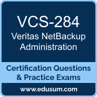 VCS-284: Administration of Veritas NetBackup 10.x (NetBackup Administration)