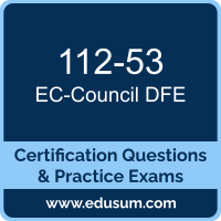 112-53: EC-Council Digital Forensics Essentials (DFE) 112-53: EC-Council Digital Forensics Essentials (DFE)