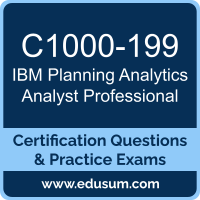C1000-199: IBM Planning Analytics v2.1.x Analyst - Professional C1000-199: IBM Planning Analytics v2.1.x Analyst - Professional