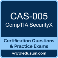 CAS-005: CompTIA SecurityX CAS-005: CompTIA SecurityX